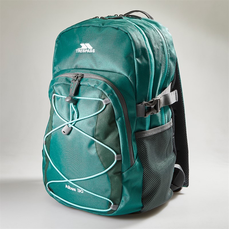 Trespass Albus 30L Rucksack Ocean Green - Size OS