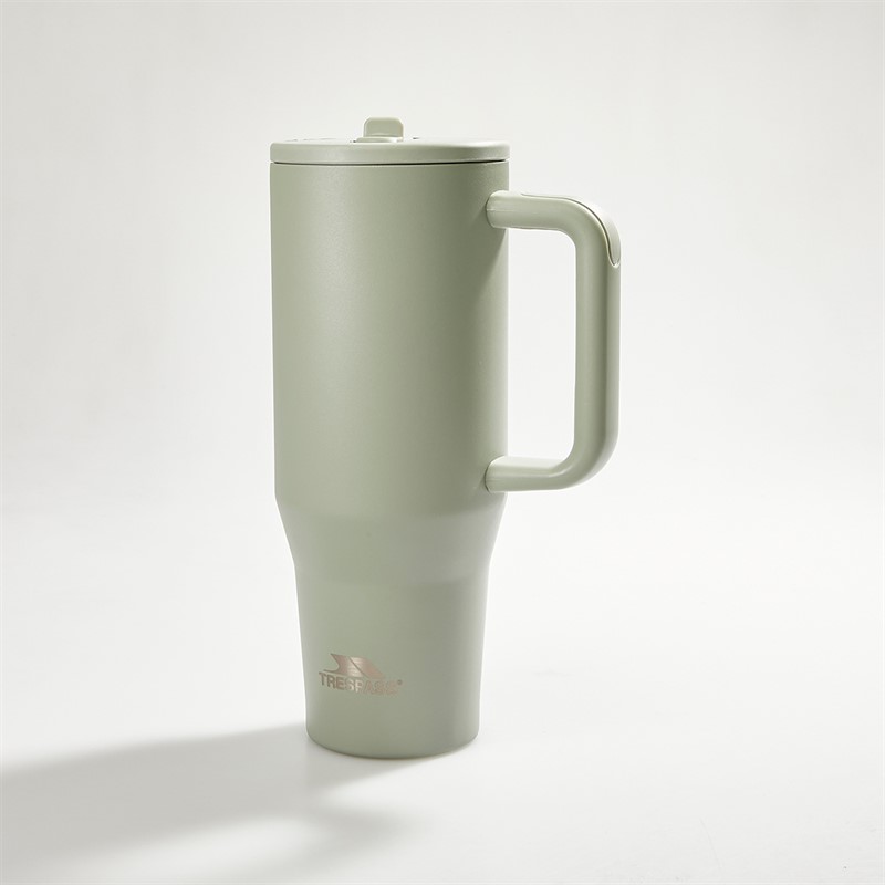 Trespass Flip 1.2L Stainless Steel Flask Sage - Size OS