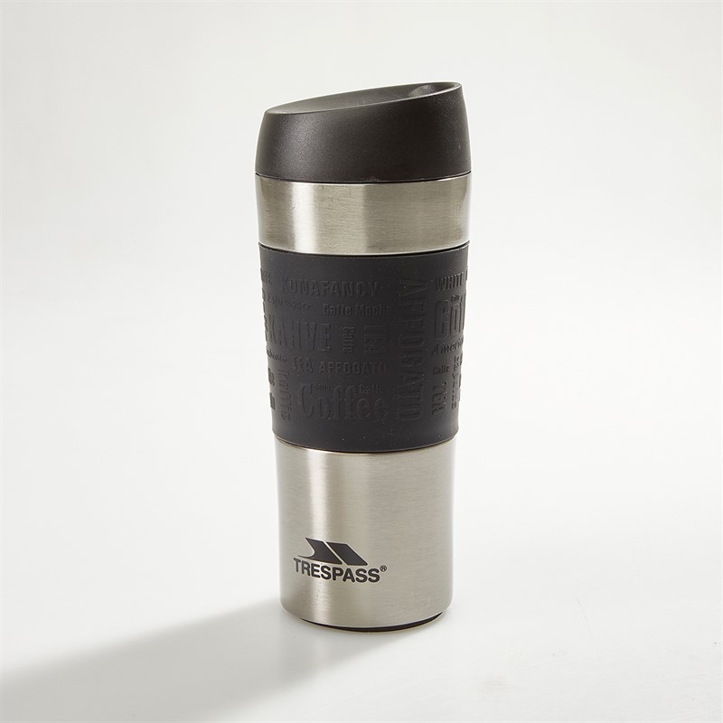 Trespass Parabat X 450ml Thermal Travel Mug Steel - Size OS