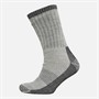Trespass Mens Stroller Merino Wool Walking Socks Grey Marl