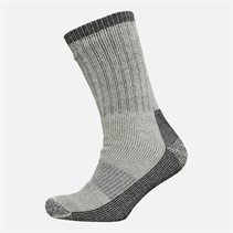 Trespass Mens Stroller Merino Wool Hiking Socks Grey Marl