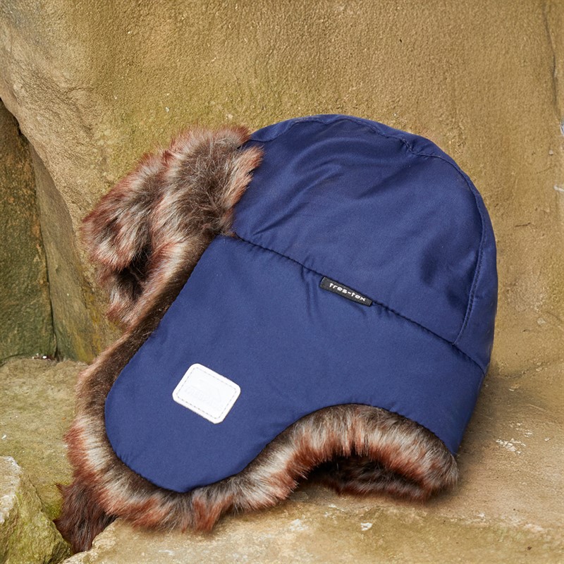 Trespass Kids Dapper Trapper Hat Navy