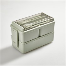 Trespass Bento 1400ml Lunchbox Sage