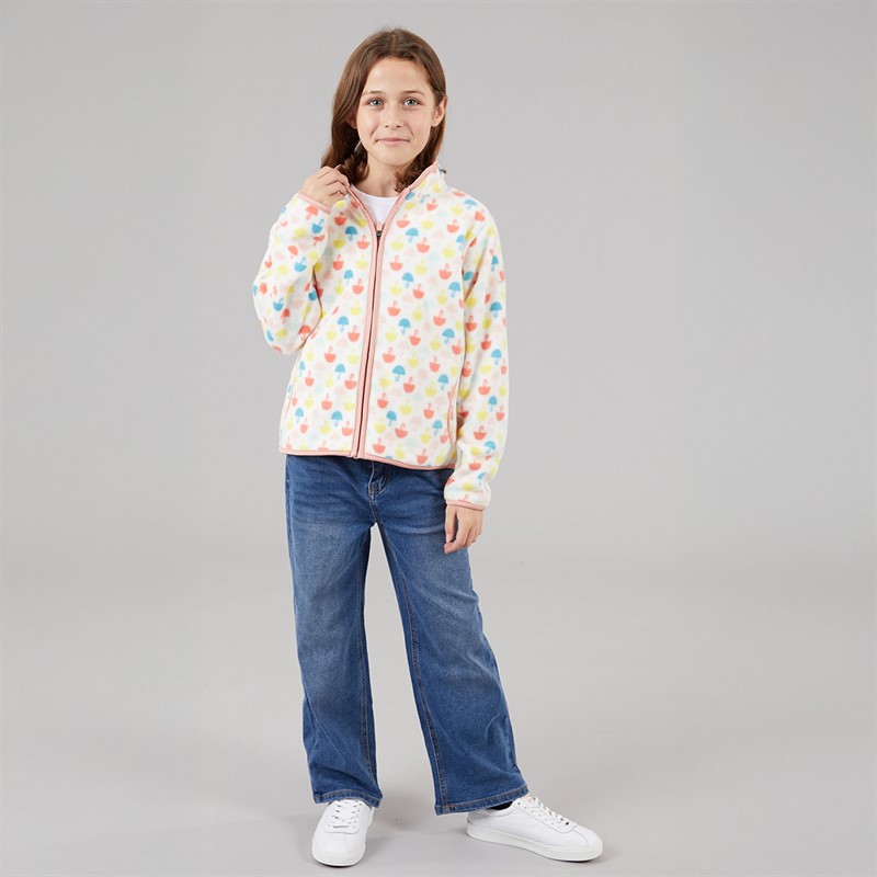 Trespass Mädchen Sibyella Regenschirm Durchgehender Reissverschluss Fleece Multi