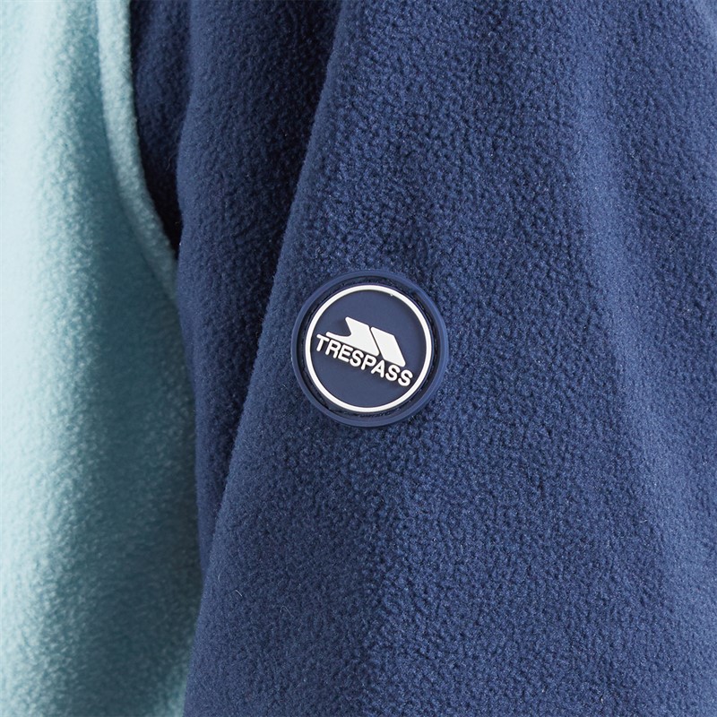 Trespass Womens Garzoni Half Button Fleece Seafoam