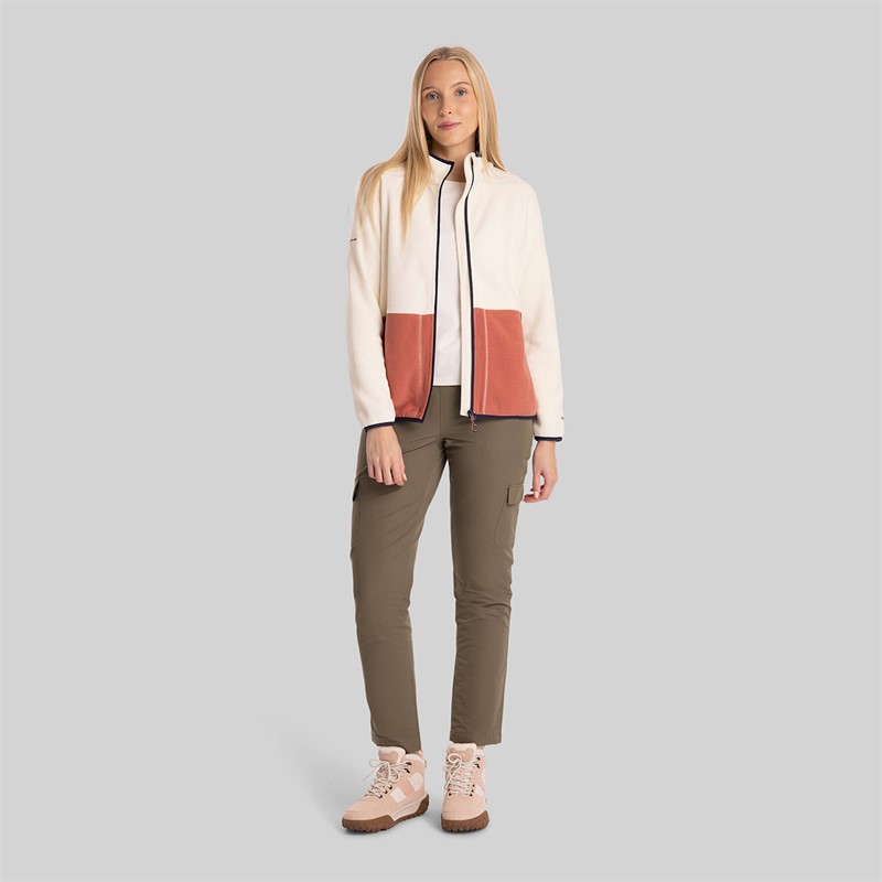 Trespass Womens Member Full Zip Fleece Ghost