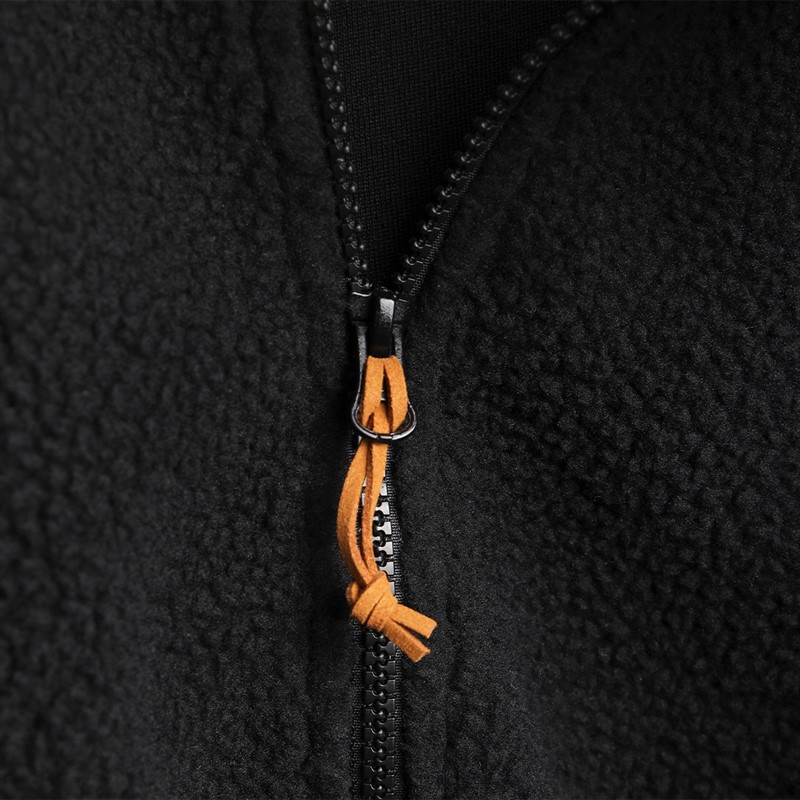 Trespass Womens Chatty Full Zip Sherpa Fleece Black