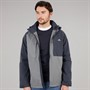 Trespass Mens Fala Waterproof Shell Jacket Storm Grey