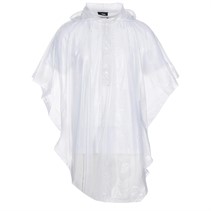 Trespass Festival Packaway Waterproof Poncho Clear Arrow Print
