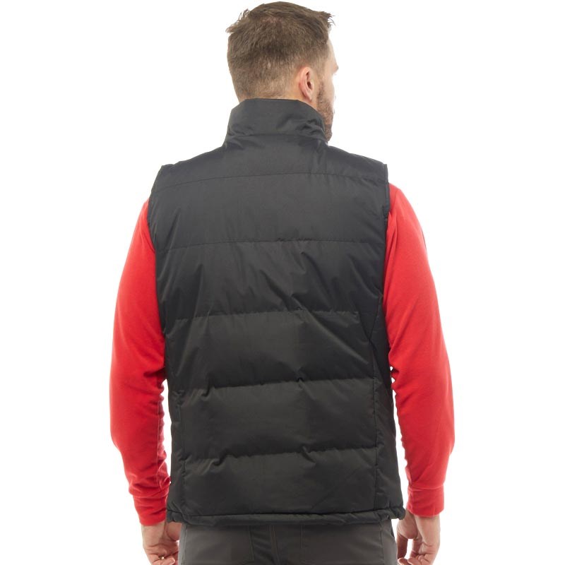 X-Large Black Trespass Mens Clasp Padded Warm Gilet