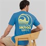 Saltrock Mens Soul Stone Washed T-Shirt Light Blue Lt Blue
