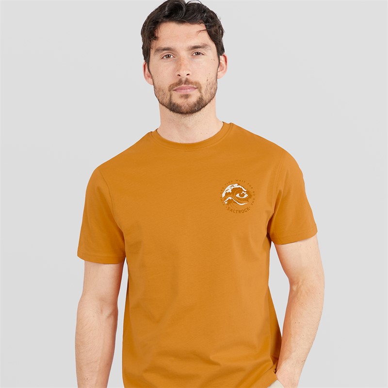 Saltrock Mens Lunar T-Shirt Yellow