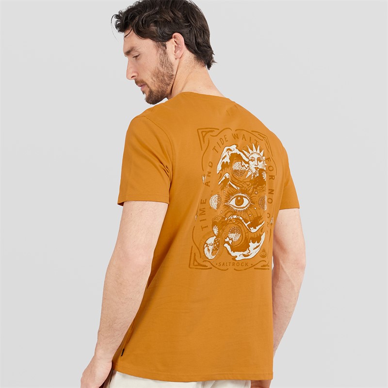 Saltrock Mens Lunar T-Shirt Yellow