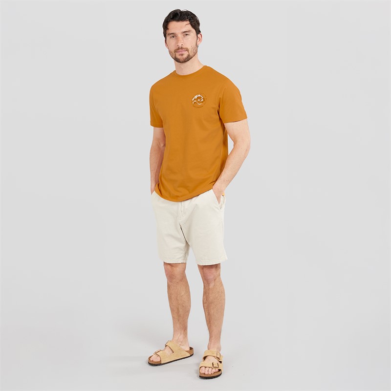 Saltrock Mens Lunar T-Shirt Yellow