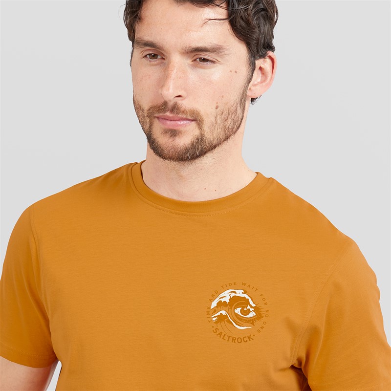 Saltrock Mens Lunar T-Shirt Yellow