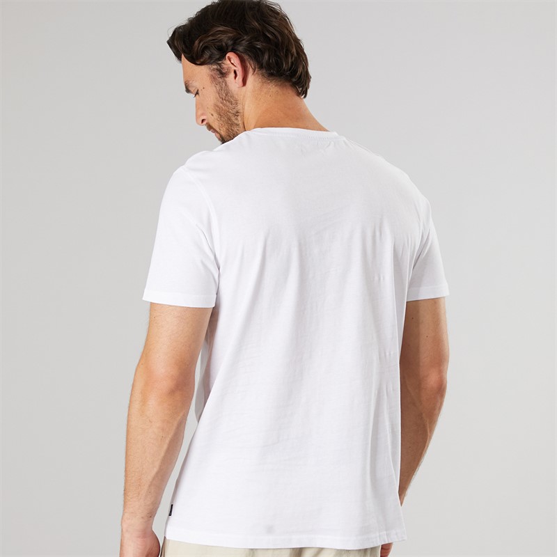 Saltrock Mens Swell Lines T-Shirt White