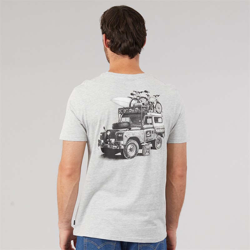 Saltrock Mens All Terrain T-Shirt Grey