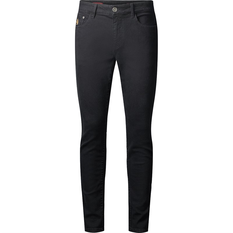 MCS Heren Mckinney Slim fit jeans Zwart