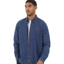 MCS Chemise boutonnée en denim homme