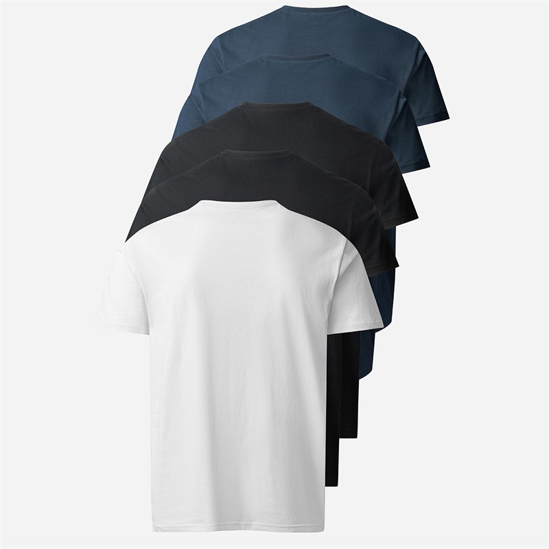 MCS T-shirty Ohio Pięć Pak Ciemny Szafir/Ciemny Szafir/Tapeta/Tapeta/Biały dla niego kolor Darksap/Darksap/Taps/Taps/Whi