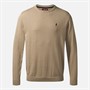 MCS Herren Rundhals Ellison Strick Pullover  Silver Mink