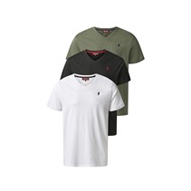 MCS Herren Texacana 3er-Pack T Shirts Tapshoe/Beetle/Weiß
