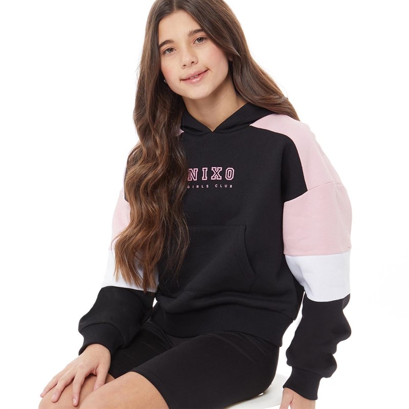 Nixo Girls Club Girls Activity Hoodie Black