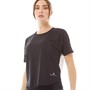 Ronhill Womens Life Agile Running Top Black/Bright White