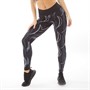 Ronhill Womens Life Running Tight Leggings Black/Mono Scribble