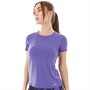 Ronhill Womens Life Tencel Running Top Plum Marl/Heather