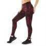 Ronhill Womens  Life Running Tight Leggings Black/Cabernet Abstract
