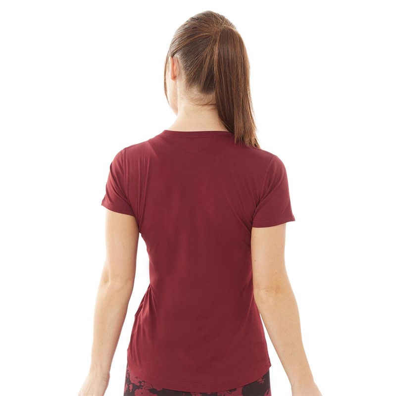 Ronhill Womens Core Running Top Cabernet/Dune