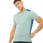 Ronhill Mens Life Running Top Willow Marl/Pruss Blue