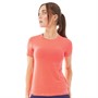 Ronhill Womens Life Tencel Running Top Hot Coral Marl