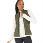 Ronhill Womens Tech Hyperchill Running Gilet Khaki/Citrus