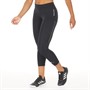 Ronhill Womens Tech Revive Stretch Cropped Running Tights All Black