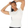 Ronhill Womens Life Tencel Running Top Limestone Marl/Bright White