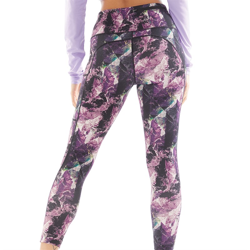 Ron Hill Womens Life Running Crop Tights Nightshade Mountain