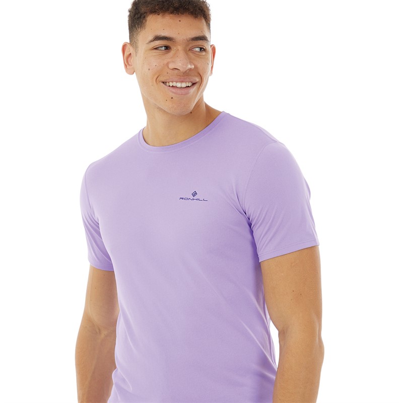 Ron Hill Mens Core Running Top Ultraviolet/Imperial