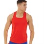 Ron Hill Mens Tech Revive Racer Running Vest Flame/Solar