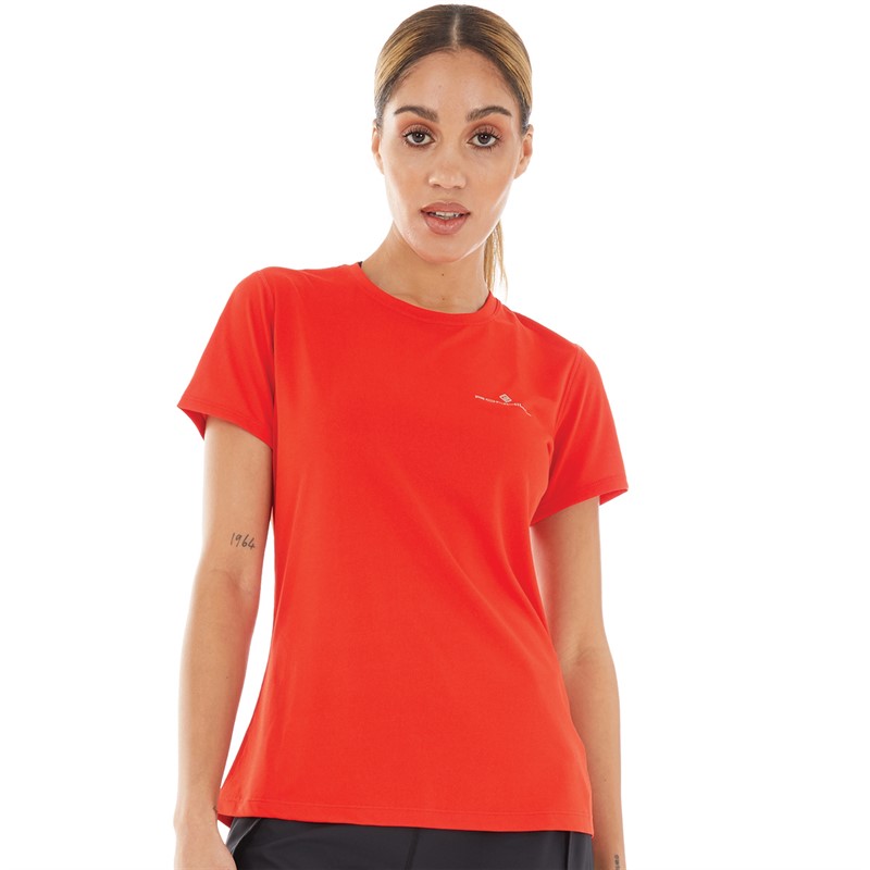 Buy Ron Hill Womens Core Running Top Flame Latte
