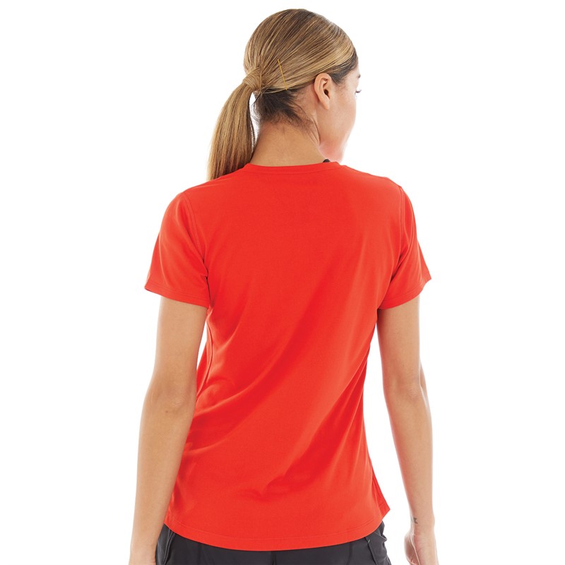 Ron Hill Womens Core Running Top Flame/Latte
