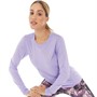 Ron Hill Womens Tech Long Sleeve Running Top Ultraviolet/Solar