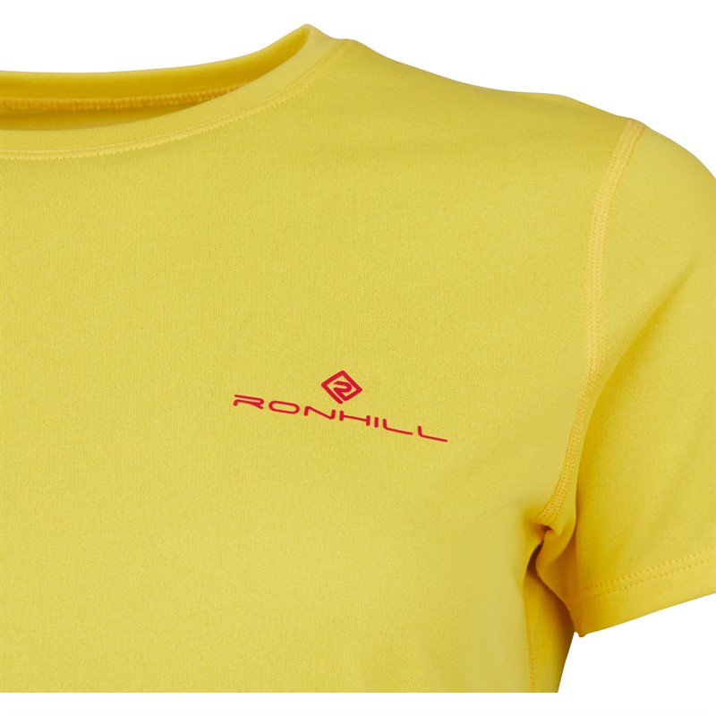 Ron Hill Womens Core Running Top Yellow
