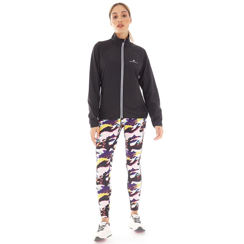Ron Hill Womens Core Running Jacket All Black
