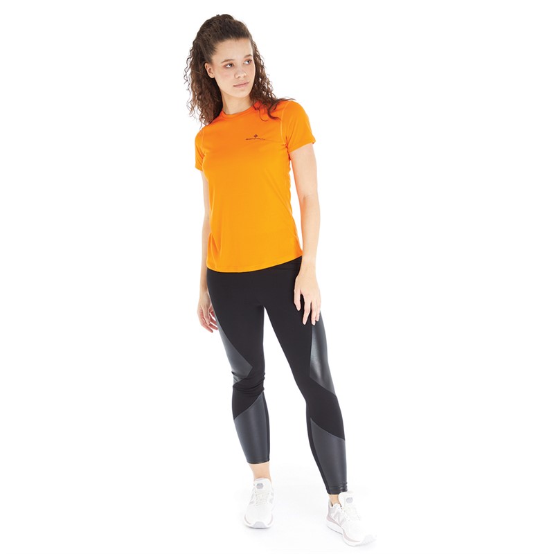 Ron Hill Womens Core Running Top Mango