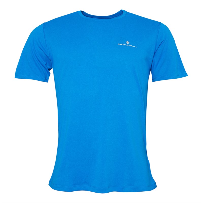 Ron Hill Mens Core Running Top Electric Blue Marl
