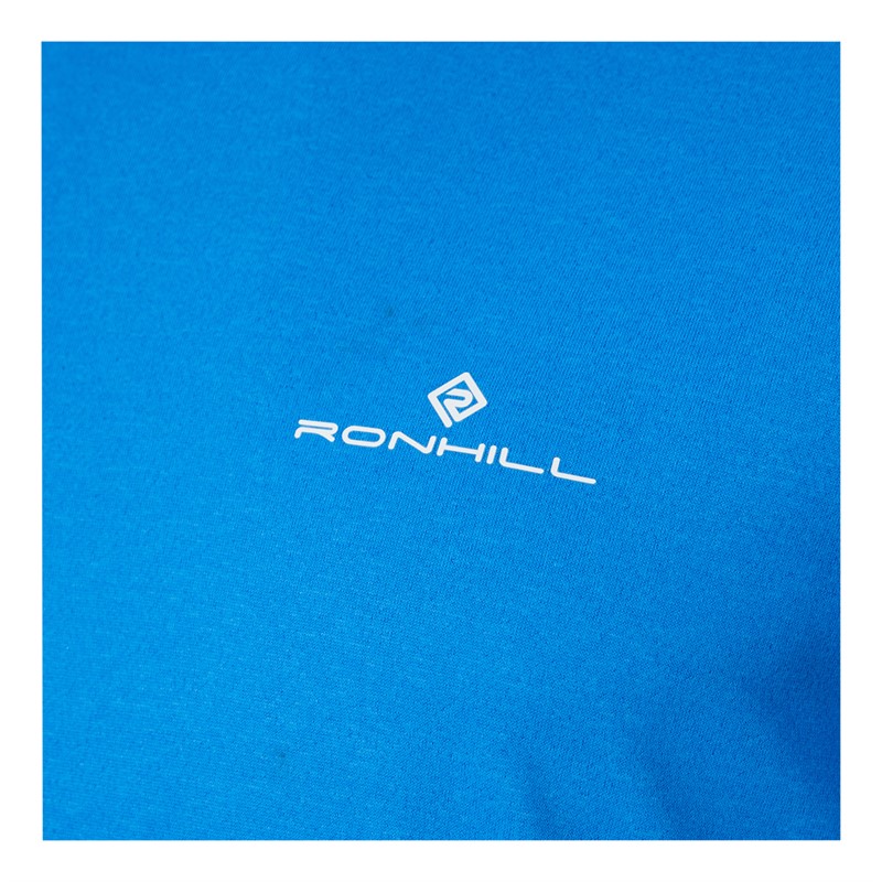 Ron Hill Mens Core Running Top Electric Blue Marl
