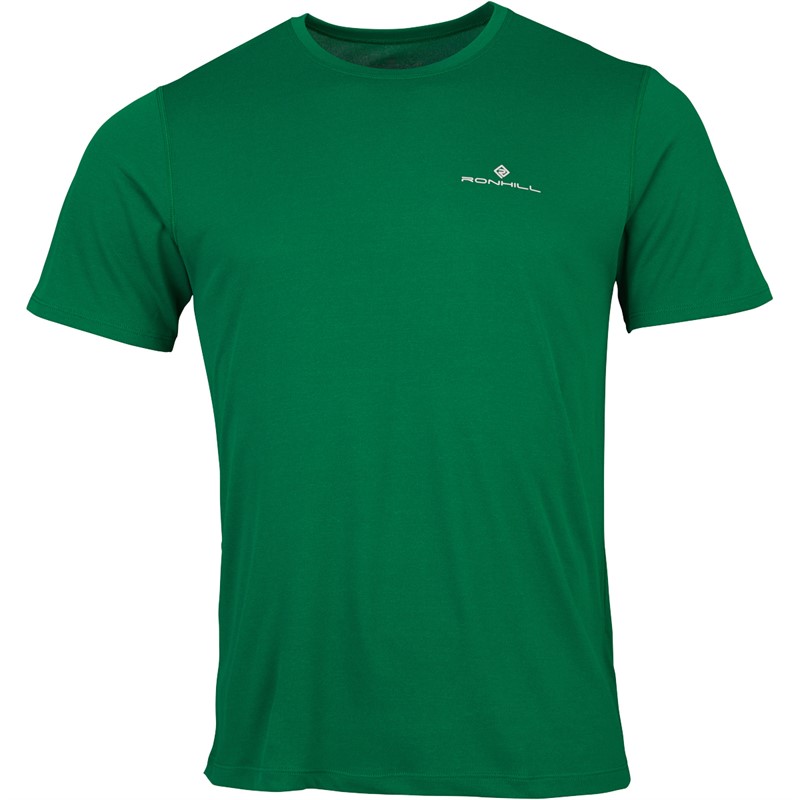 Ron Hill Mens Core Running Top Forest Green