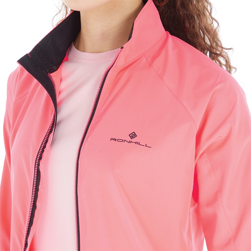 Ron Hill Womens Core Running Jacket Hot Pink